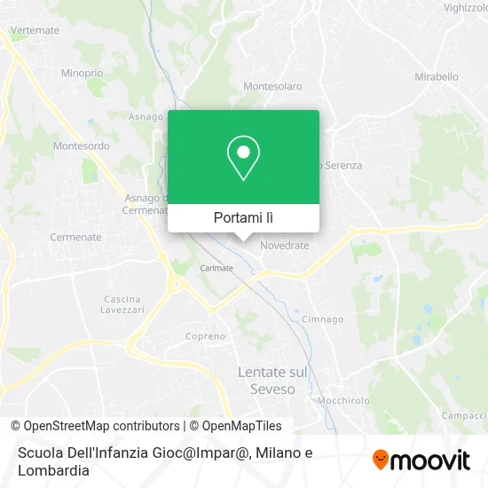 Mappa Scuola Dell'Infanzia Gioc@Impar@