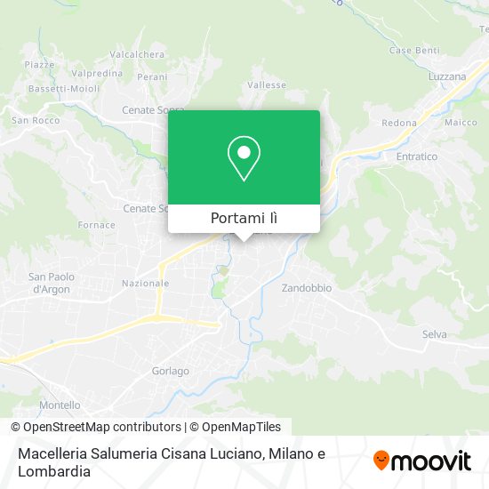 Mappa Macelleria Salumeria Cisana Luciano
