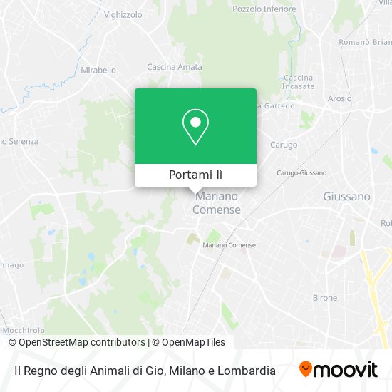 Mappa Il Regno degli Animali di Gio