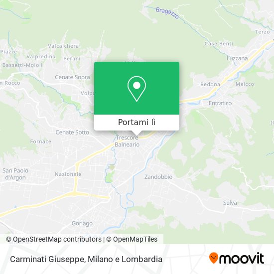 Mappa Carminati Giuseppe