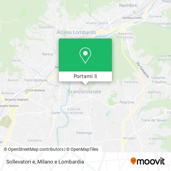 Mappa Sollevatori e
