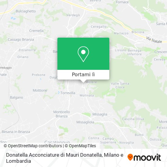 Mappa Donatella Acconciature di Mauri Donatella
