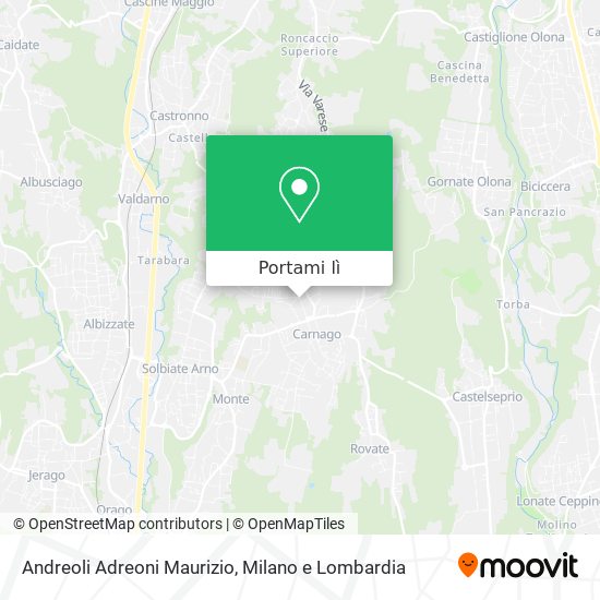 Mappa Andreoli Adreoni Maurizio