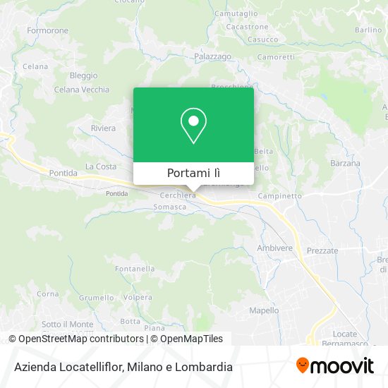 Mappa Azienda Locatelliflor