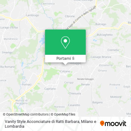 Mappa Vanity Style Acconciature di Ratti Barbara
