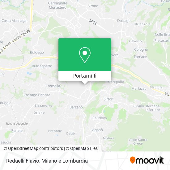 Mappa Redaelli Flavio
