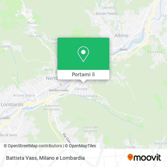 Mappa Battista Vass