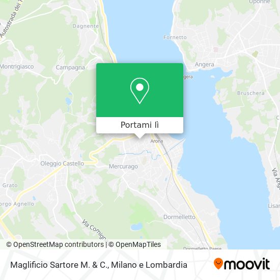 Mappa Maglificio Sartore M. & C.