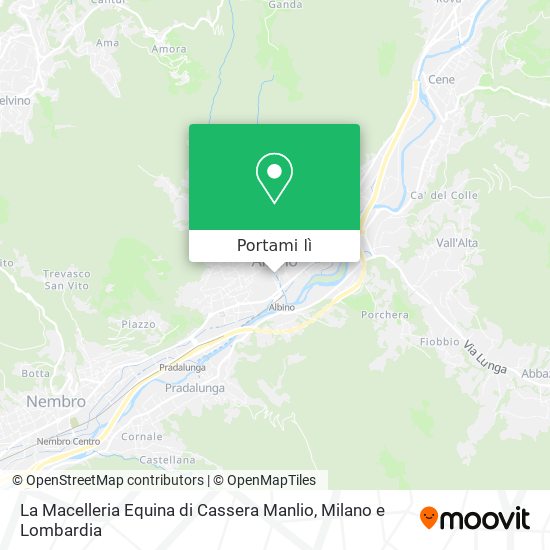 Mappa La Macelleria Equina di Cassera Manlio
