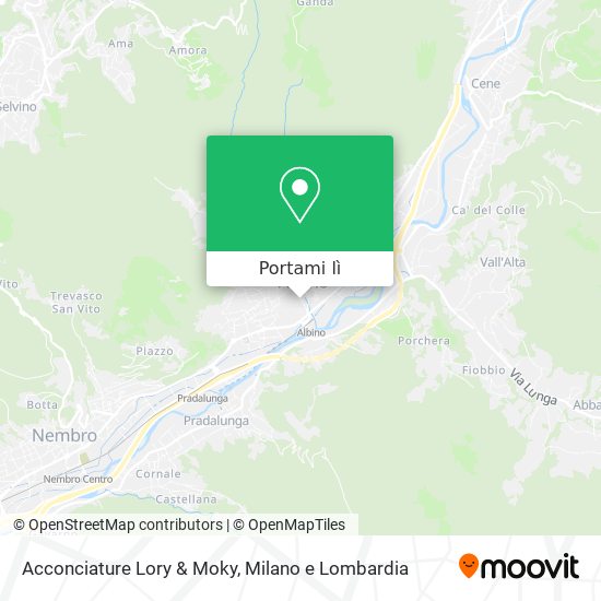 Mappa Acconciature Lory & Moky