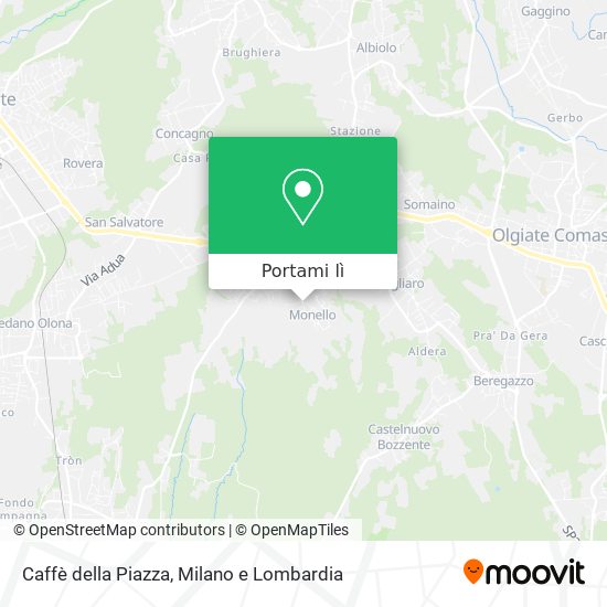Mappa Caffè della Piazza