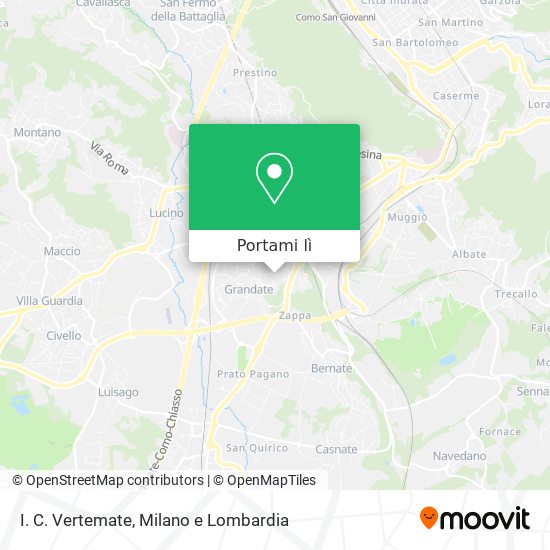 Mappa I. C. Vertemate