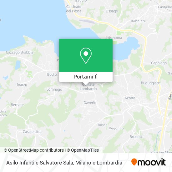 Mappa Asilo Infantile Salvatore Sala