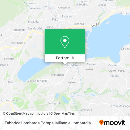 Mappa Fabbrica Lombarda Pompe