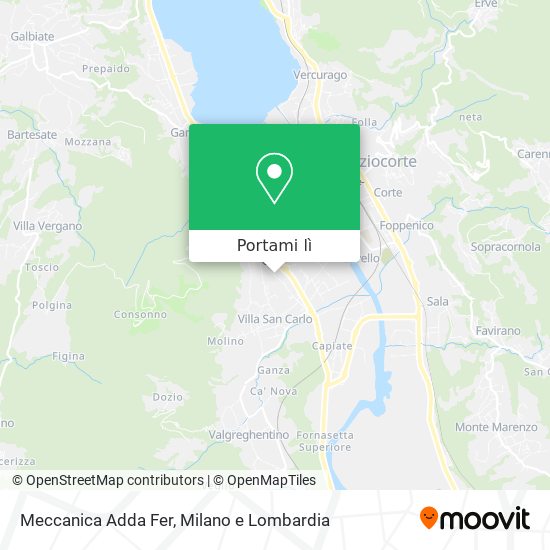 Mappa Meccanica Adda Fer