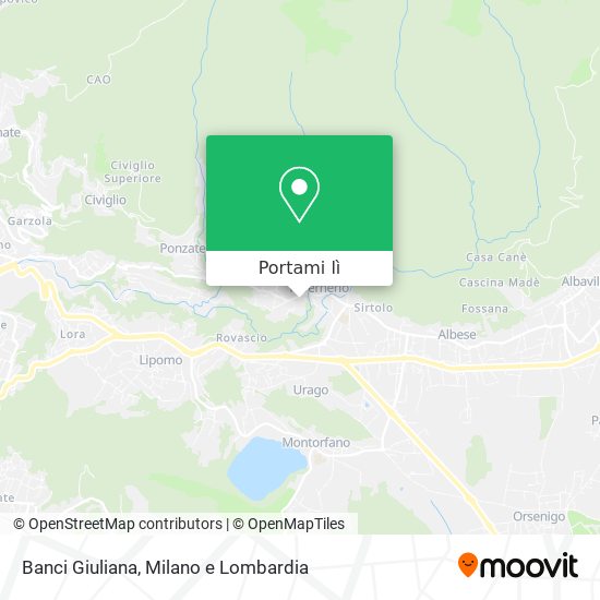 Mappa Banci Giuliana