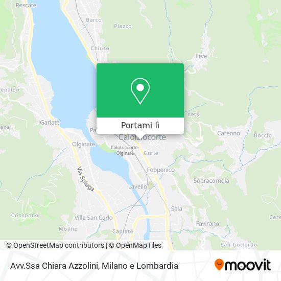 Mappa Avv.Ssa Chiara Azzolini