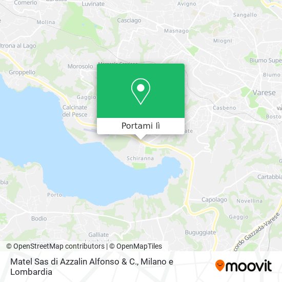Mappa Matel Sas di Azzalin Alfonso & C.