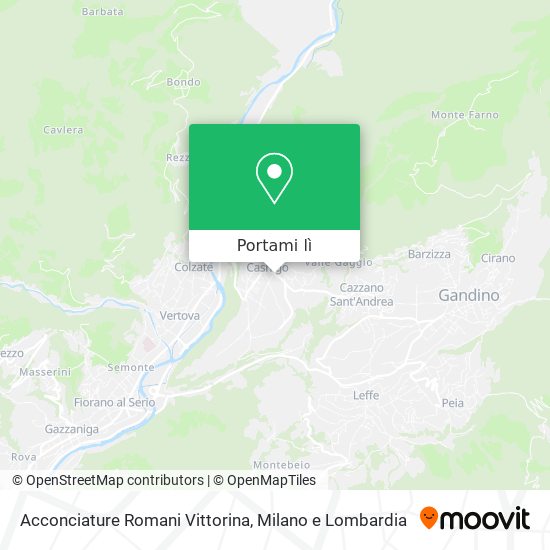Mappa Acconciature Romani Vittorina