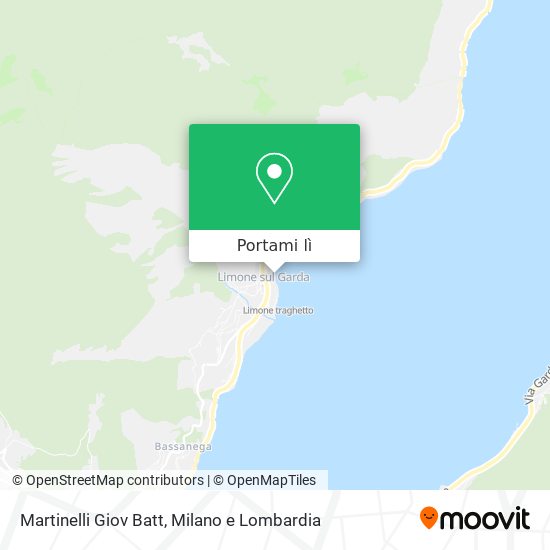 Mappa Martinelli Giov Batt