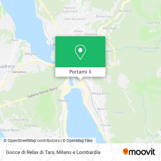 Mappa Gocce di Relax di Tars