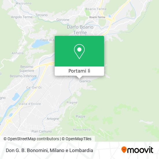 Mappa Don G. B. Bonomini