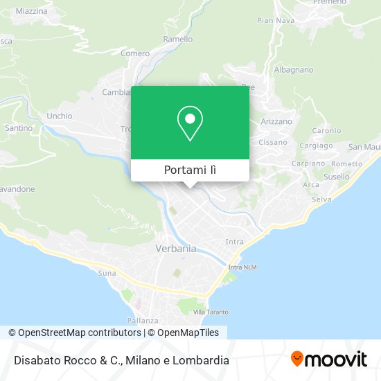 Mappa Disabato Rocco & C.