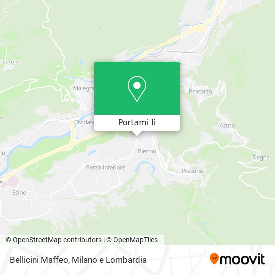 Mappa Bellicini Maffeo