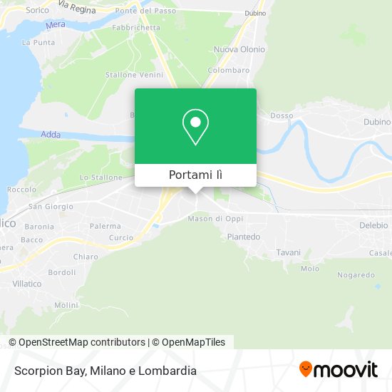 Mappa Scorpion Bay
