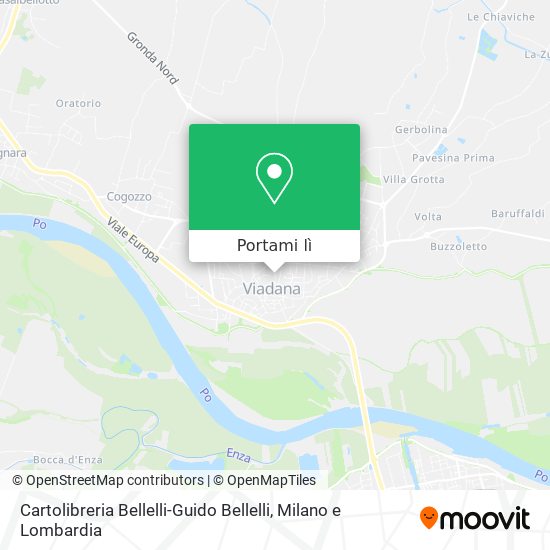 Mappa Cartolibreria Bellelli-Guido Bellelli