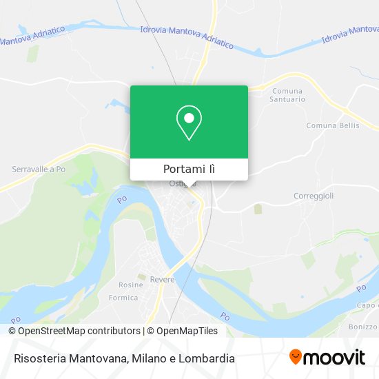 Mappa Risosteria Mantovana