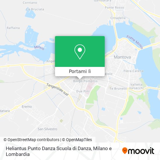 Mappa Heliantus Punto Danza Scuola di Danza