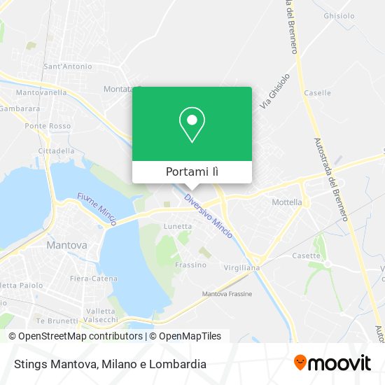 Mappa Stings Mantova