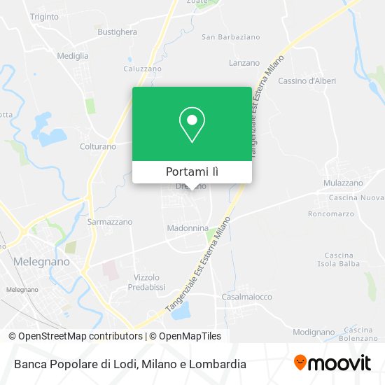 Mappa Banca Popolare di Lodi