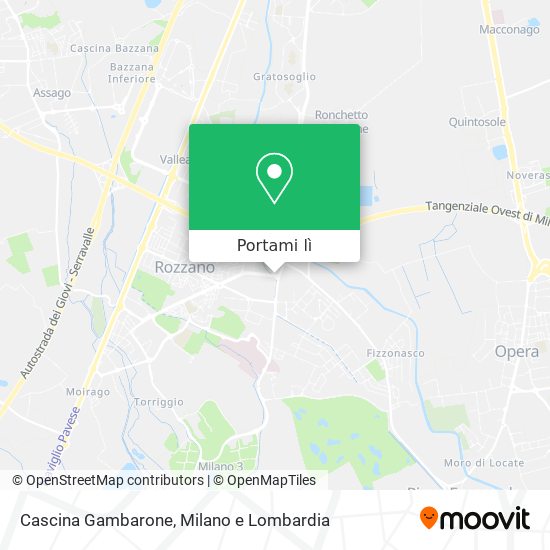 Mappa Cascina Gambarone