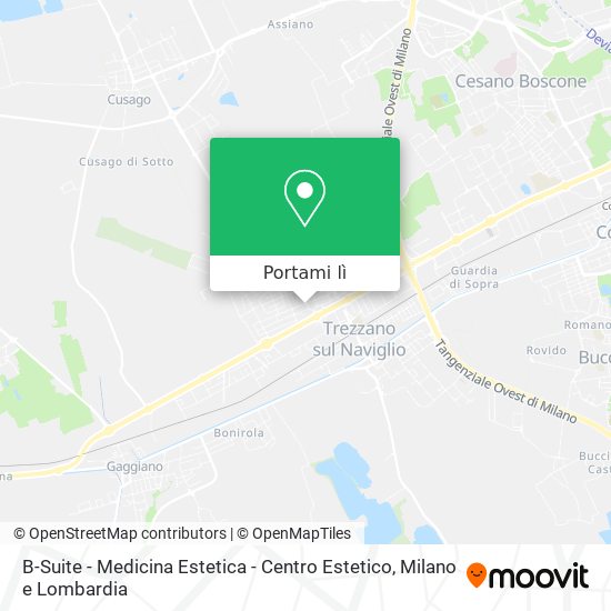 Mappa B-Suite - Medicina Estetica - Centro Estetico