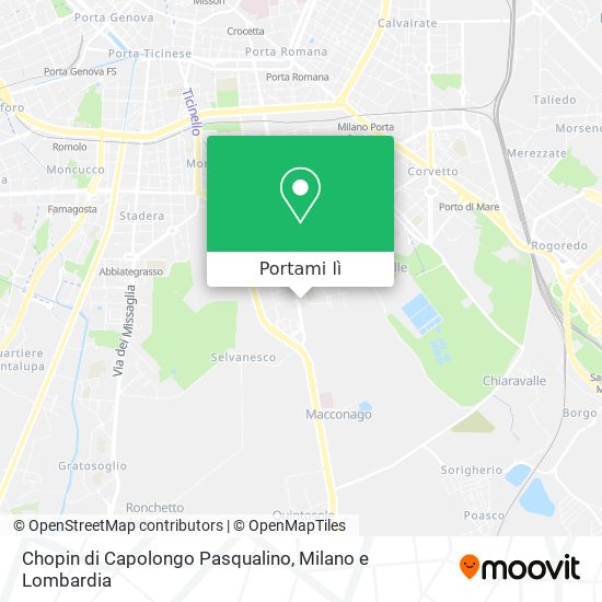 Mappa Chopin di Capolongo Pasqualino