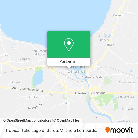 Mappa Tropical Tchê Lago di Garda