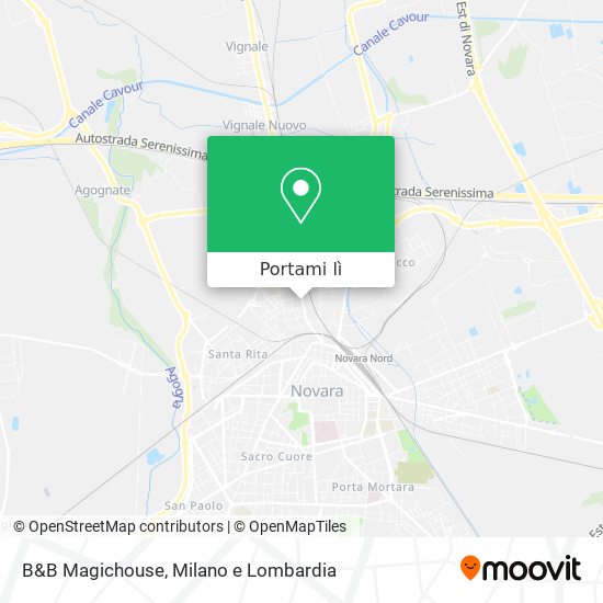 Mappa B&B Magichouse