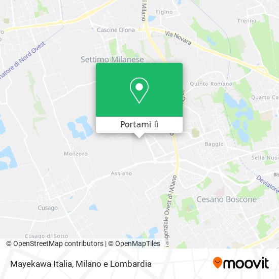 Mappa Mayekawa Italia