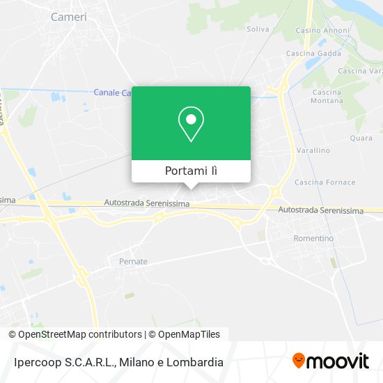 Mappa Ipercoop S.C.A.R.L.