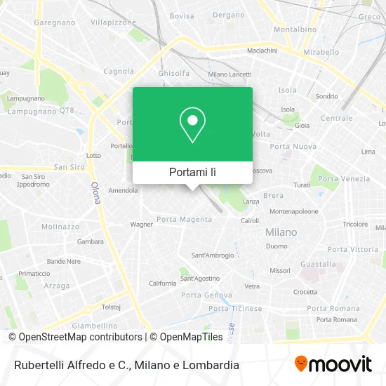 Mappa Rubertelli Alfredo e C.