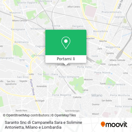 Mappa Saranto Snc di Campanella Sara e Solimine Antonietta