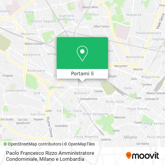 Mappa Paolo Francesco Rizzo Amministratore Condominiale