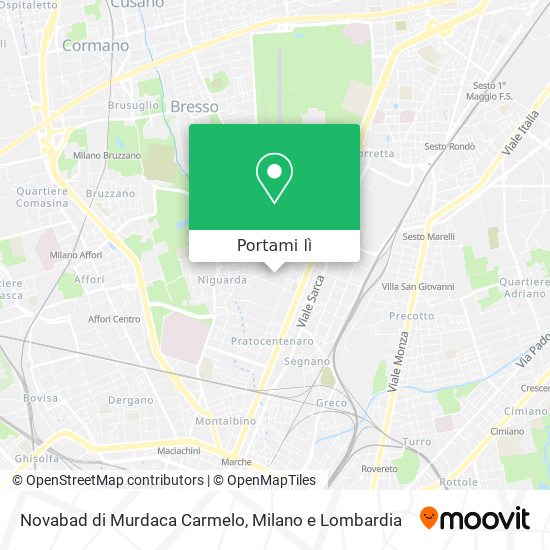 Mappa Novabad di Murdaca Carmelo