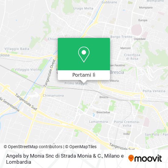Mappa Angels by Monia Snc di Strada Monia & C.