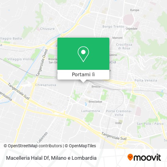 Mappa Macelleria Halal Df