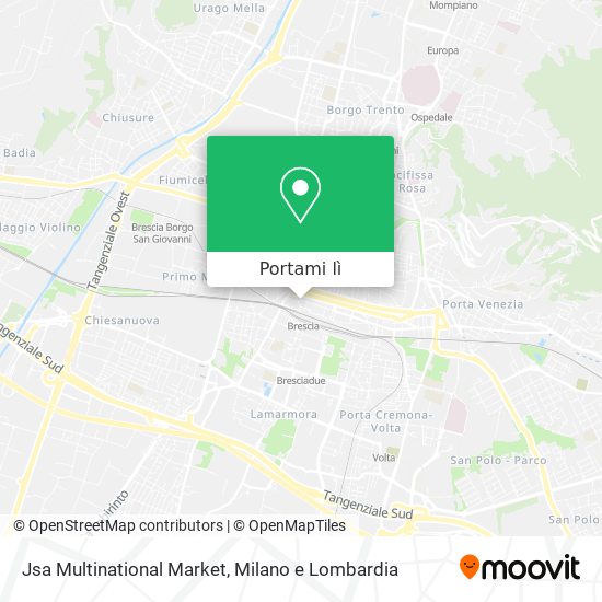Mappa Jsa Multinational Market