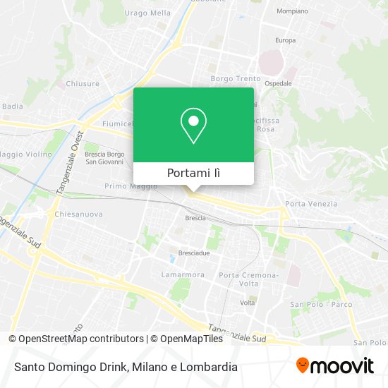 Mappa Santo Domingo Drink
