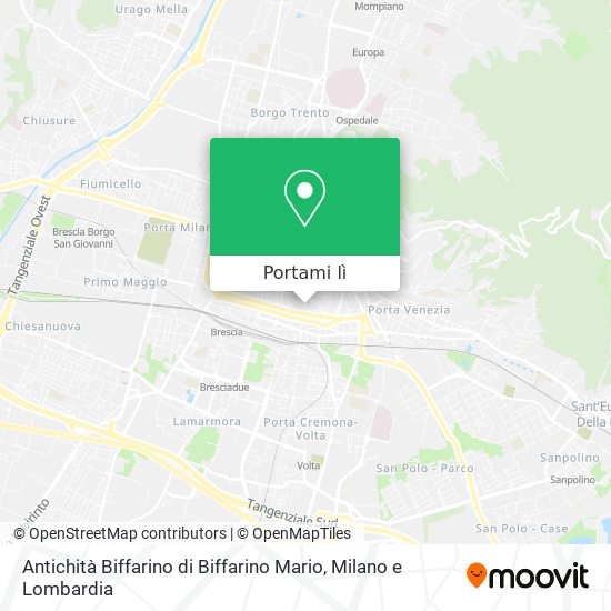 Mappa Antichità Biffarino di Biffarino Mario